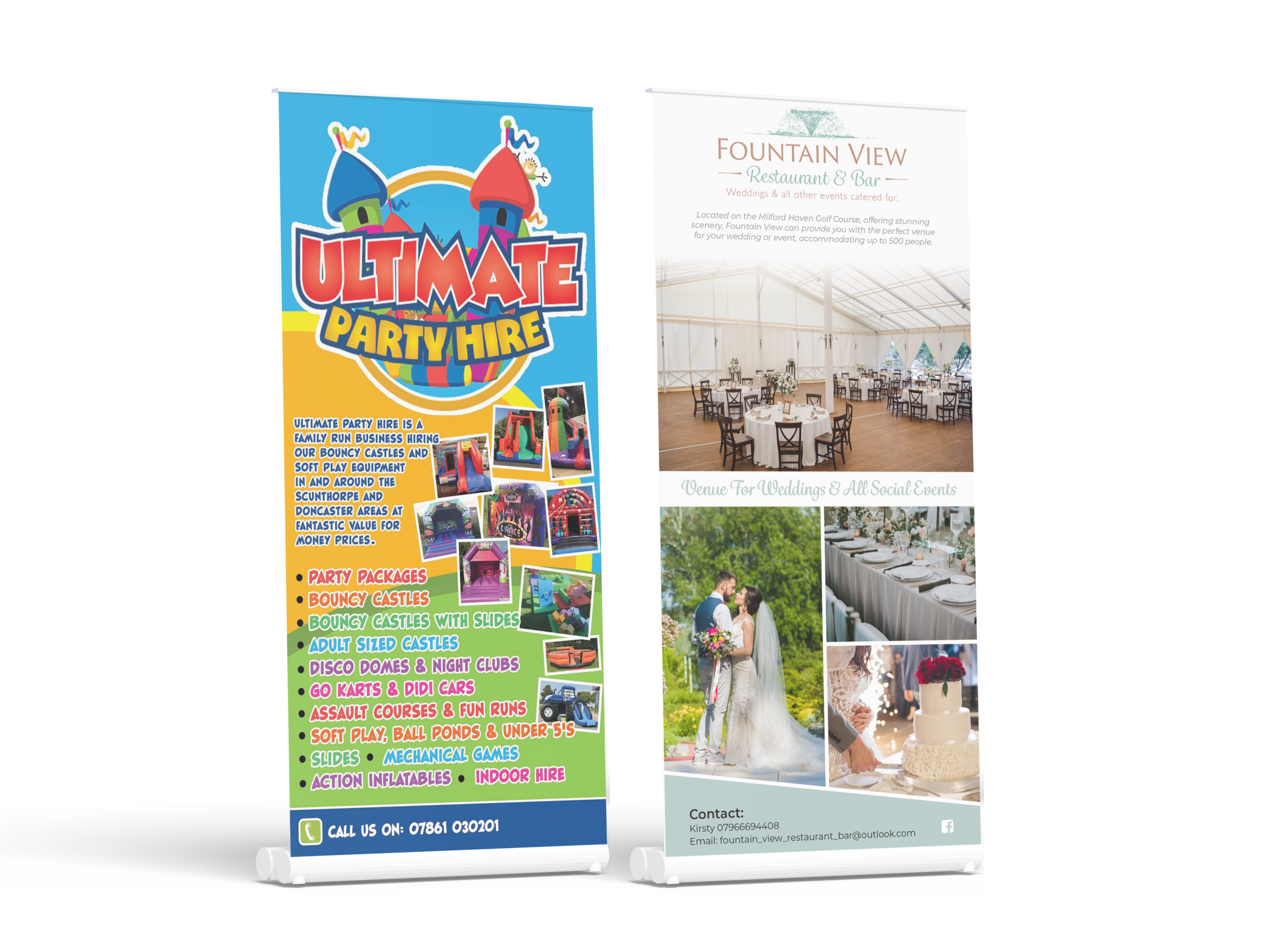 Pop Up Roller Banners