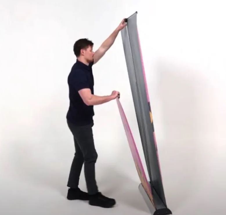 Double Sided Pop Up Roller Banner - Image 2